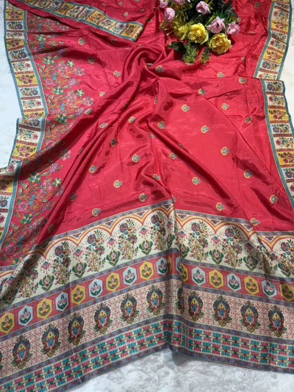 NEELAM TRADERS NEW LAUNCH ORIGINAL PASHMINA SAREE