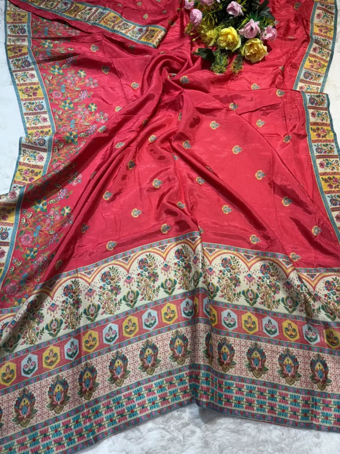 NEELAM TRADERS NEW LAUNCH ORIGINAL PASHMINA SAREE
