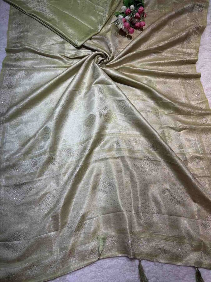 NEELAM TRADERS NEW LAUNCH KANJIVARAM SAREE WITH DIAMOND WORK ALL OVER