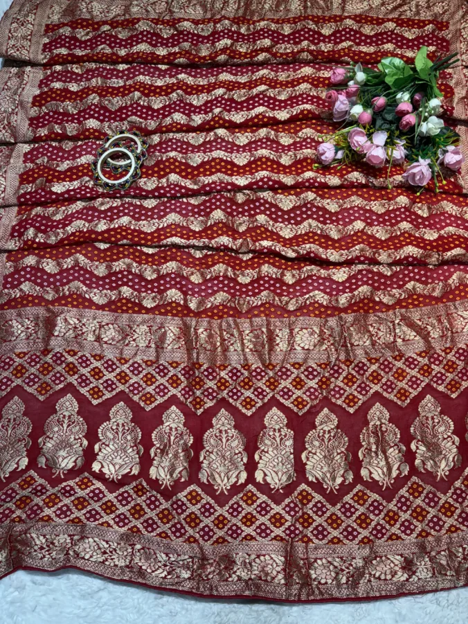 NEELAM TRADERS NEW LAUNCH TRENDING Dupattas in ghadi georgette fabric