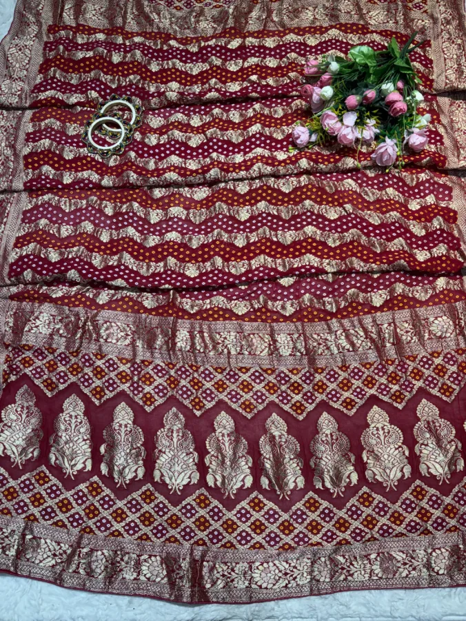 NEELAM TRADERS NEW LAUNCH TRENDING Dupattas in ghadi georgette fabric