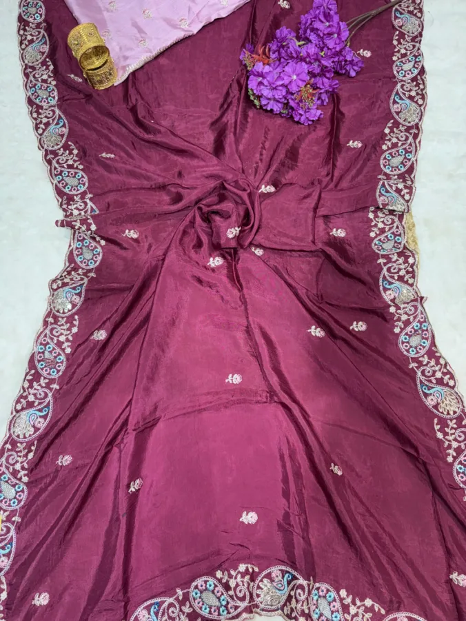 NEELAM TRADERS NEW LAUNCH TRENDING Pithan figure design saree in ho silk fabric