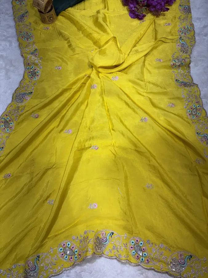 NEELAM TRADERS NEW LAUNCH TRENDING Pithan figure design saree in ho silk fabric