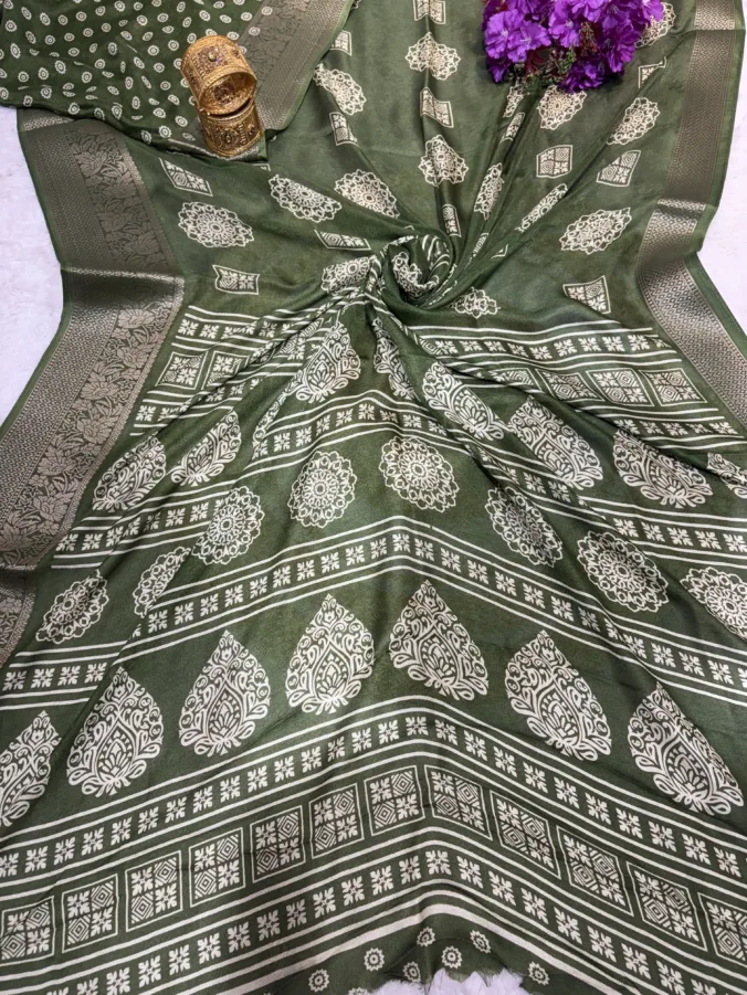 NEELAM TRADERS NEW LAUNCH Budget friendly Digital print saree for regular wear in soft georgette fabric