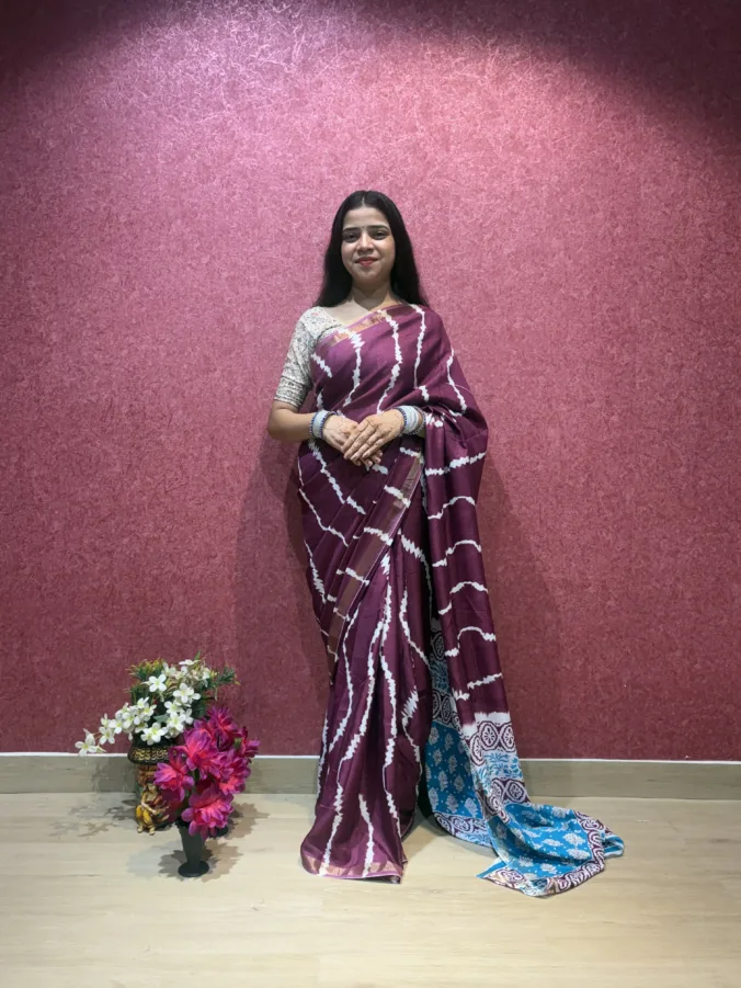 NEELAM TRADERS NEW LAUNCH TRENDING NEW CLASSIC LAHERIYA SAREE IN SOFT SILK FABRIC