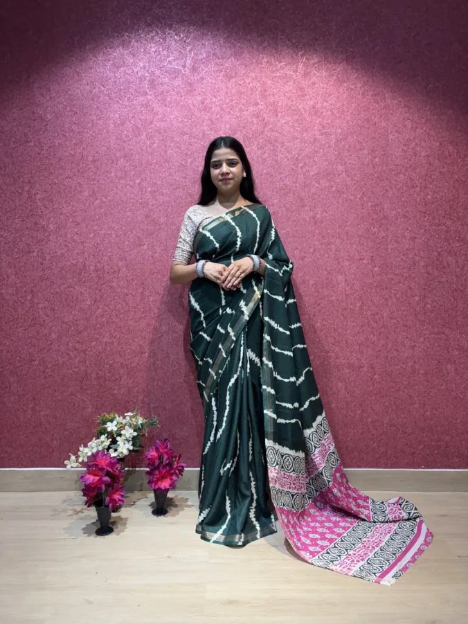 NEELAM TRADERS NEW LAUNCH TRENDING NEW CLASSIC LAHERIYA SAREE IN SOFT SILK FABRIC