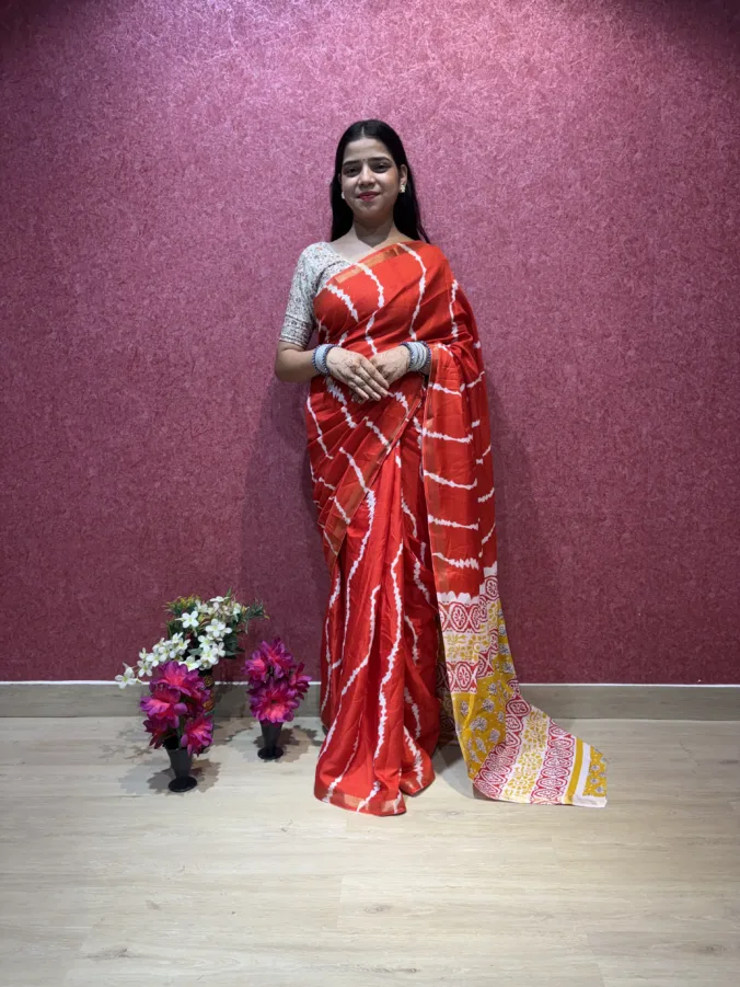 NEELAM TRADERS NEW LAUNCH TRENDING NEW CLASSIC LAHERIYA SAREE IN SOFT SILK FABRIC