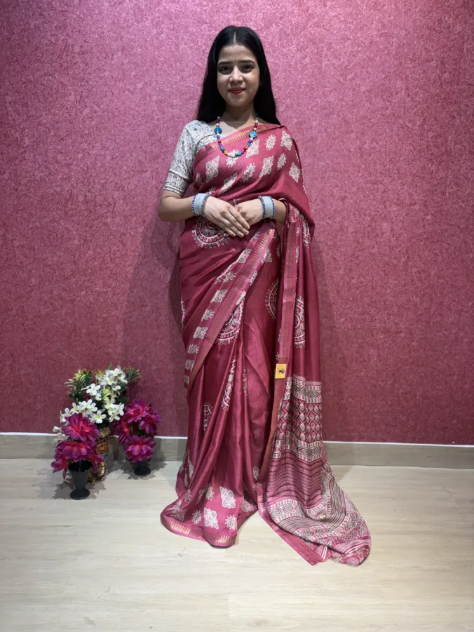 NEELAM TRADERS NEW LAUNCH TRENDING Rakhi Special saree with Digital Print Pallu  in Soft Mellow fabric